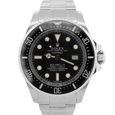 PAPERS Rolex Sea-Dweller Deepsea 44mm BLACK Steel Ceramic Dive Watch 116660 BOX