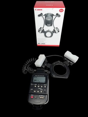 Canon Macro Twin Lite MT-24EX  Blitz / Blitzgerät für Canon gebraucht MT24 EX
