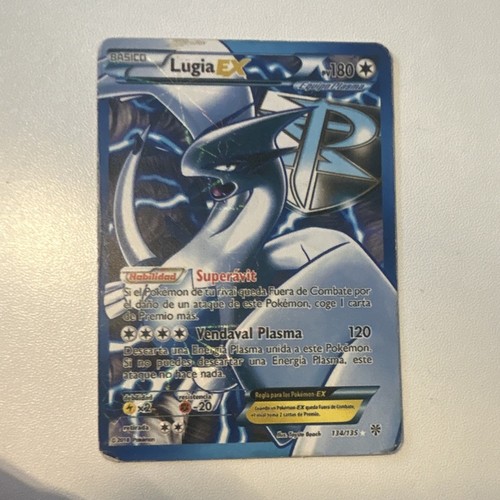 Lugia EX 134/135 Plasma Storm Ultra Rare Full Art Holo Pokémon Card English