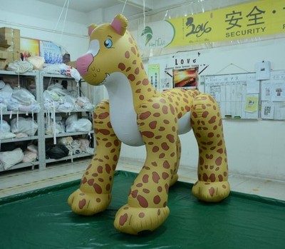 Leopard Cartoon aufblasbar-aufblasen Schlag Spielzeug Pool Party Dekor 2m PVC