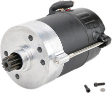 DRAG SPECIALTIES Starter - Black - '67-'80 Big Twin 80-1007