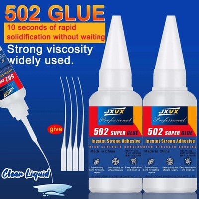 Super glue 502 High Strength Quick-drying Cyanoacrylate Adhesive for leather