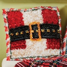 Herrschners® Santa Belt Pillow Latch Hook Kit