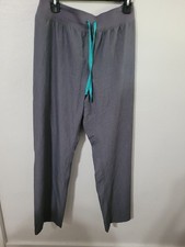 FIGS Technical Collection Womens Gray Scrub Pants Bottoms Size Large