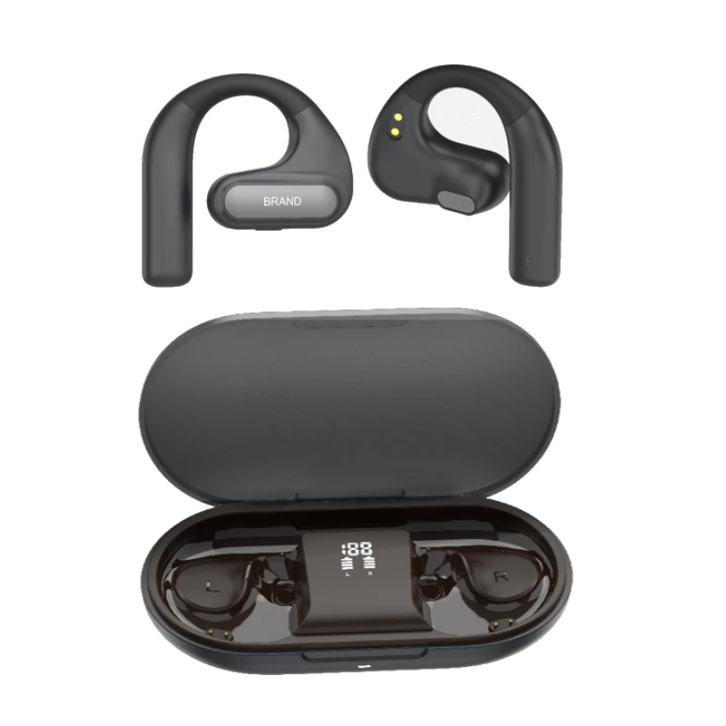 Blitzmax BM-CT2 Open-Back Bluetooth 5.3 Headphones with High-Fidelity Audio and Noise Reduction