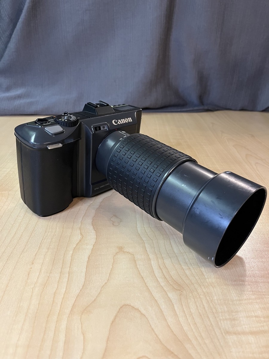 Vtg Canon RC-701 Still Video Camera 50-150mm 1:2.8 Lens