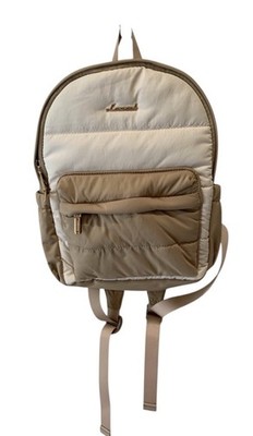 LOVEVOOK Mini Tan & Beige Backpack 