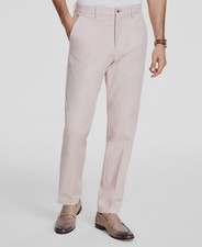 Michael Kors Men's Pink Spring Classic-Fit Stretch Dress Pants Size 32W x 30L