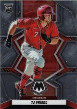 TJ Friedl 2022 Panini Mosaic #216 Cincinnati Reds RC