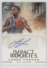 2012-13 Panini Intrigue Impact Rookies Auto 124/299 Lance Thomas #31 Auto 0nm7