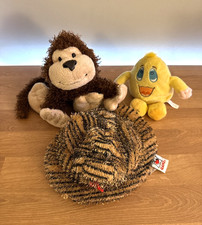 Ganz Webkinz Plush Stuffed Animal Lot Monkey Snake Zingoz NO CODE No Sound