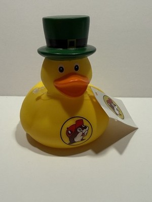 Bucees ~ St. Patrick s Rubber Duck ~ 3.5'' ~ NEW
