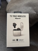 Klipsch T5 True Wireless Bluetooth Earphones With Silver Metal Case