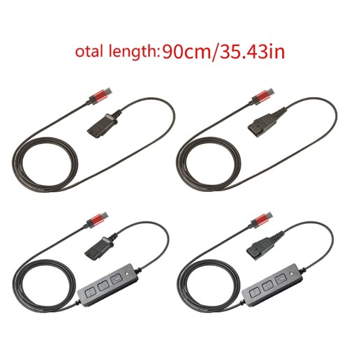 Quality Type C Plug to QD Cable Reliable Sound Transmission 150cm/59.06inch - Zdjęcie 8 z 20