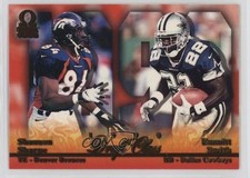 1999 Pacific Omega Draft Class Shannon Sharpe Emmitt Smith #4 HOF sq1