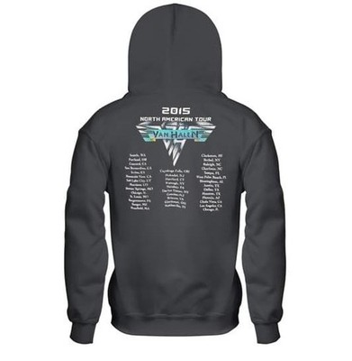 Van Halen 2015 North American Tour Black hoodie | eBay