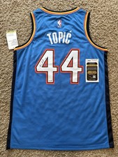 Nikola Topic Signed Autographed Oklahoma City Thunder Jersey JSA COA