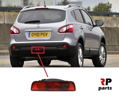 Für Nissan Qashqai 2007-2010 Neu Hinten Nebelscheinwerfer LHD = Rhd 26580-JD00A