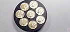 1964 KENNEDY SILVER HALF DOLLARS (90%) - Lot Of 8 (Mostly AU)