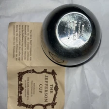 Stieff Pewter Jefferson Cup P-50 Vintage