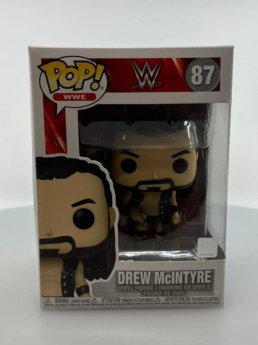 Funko POP! WWE Drew McIntyre #87 Vinyl Figure NOT MINT