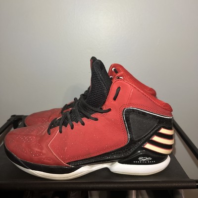 adidas Adizero Derrick Rose 2.5 Red/Black Men's Size 12 No Box | eBay
