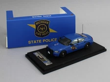 1:64 *ROLLIN DIECAST* Michigan STATE POLICE Dodge Charger Police Car NIB