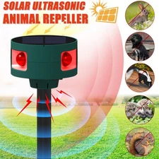 Ultrasonic Animal Repellent Repellent Outdoor Solar Animal Repeller With Sensor