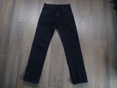R13 Romeo Jean Cuff Made in Italy Women's Onix Black 25x32