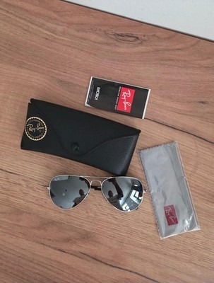 Ray Ban Sonnenbrille RB 3025 58/14  W 3277 Silber