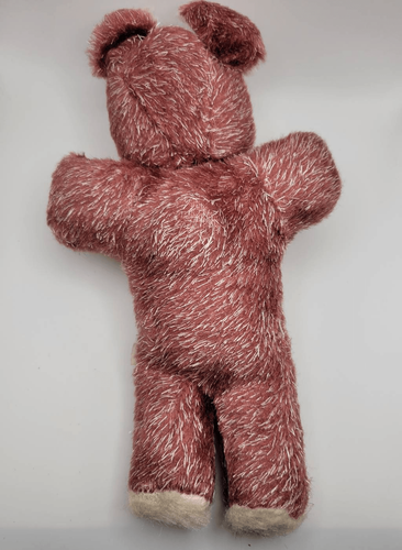 Vintage 1950's Rubberface Teddy Bear Stuffed Plush Toy - Picture 2 of 5