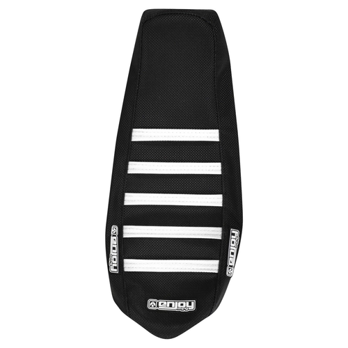 Talaria Sting Gripper EBike Seat Cover by Enjoy Mfg BLACK w/ WHITE