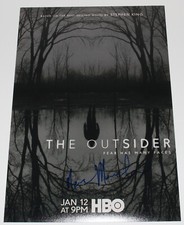 MARC MENCHACA SIGNED AUTHENTIC THE OUTSIDER HBO SHOW 12x18 SHOW POSTER w/COA
