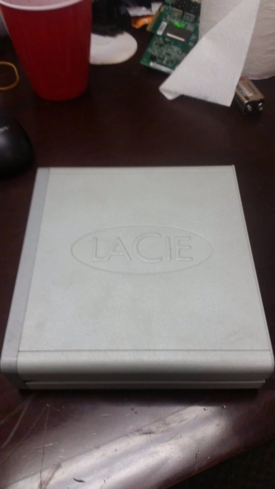 LaCie d2 External FireWire 7200 RPM 120 GB Hard Drive 106950 - Image 2 of 3