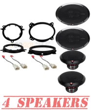 Rockford Fosgate  Front & Rear Door Speaker install for 2007-2021 Toyota Tundra