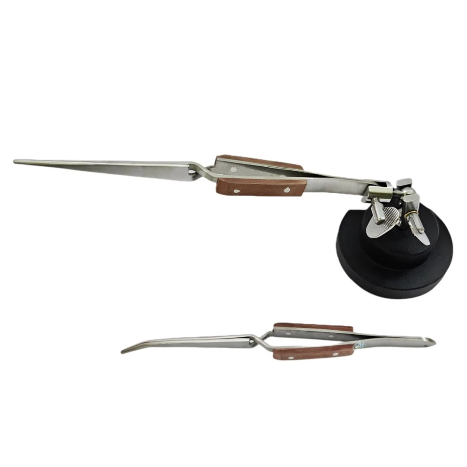 Tercera Mano con Bloqueo Cruzado Pinzas de Soldadura Sujeción - Herramienta de Banco de Joyería Foto 2 de 2