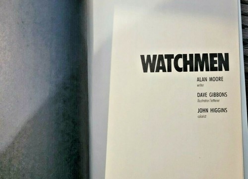 WATCHMEN Alan Moore GRAPHIC Fantasy DC Comics BOOK CLUB EDITION Science Fiction - Picture 5 of 12