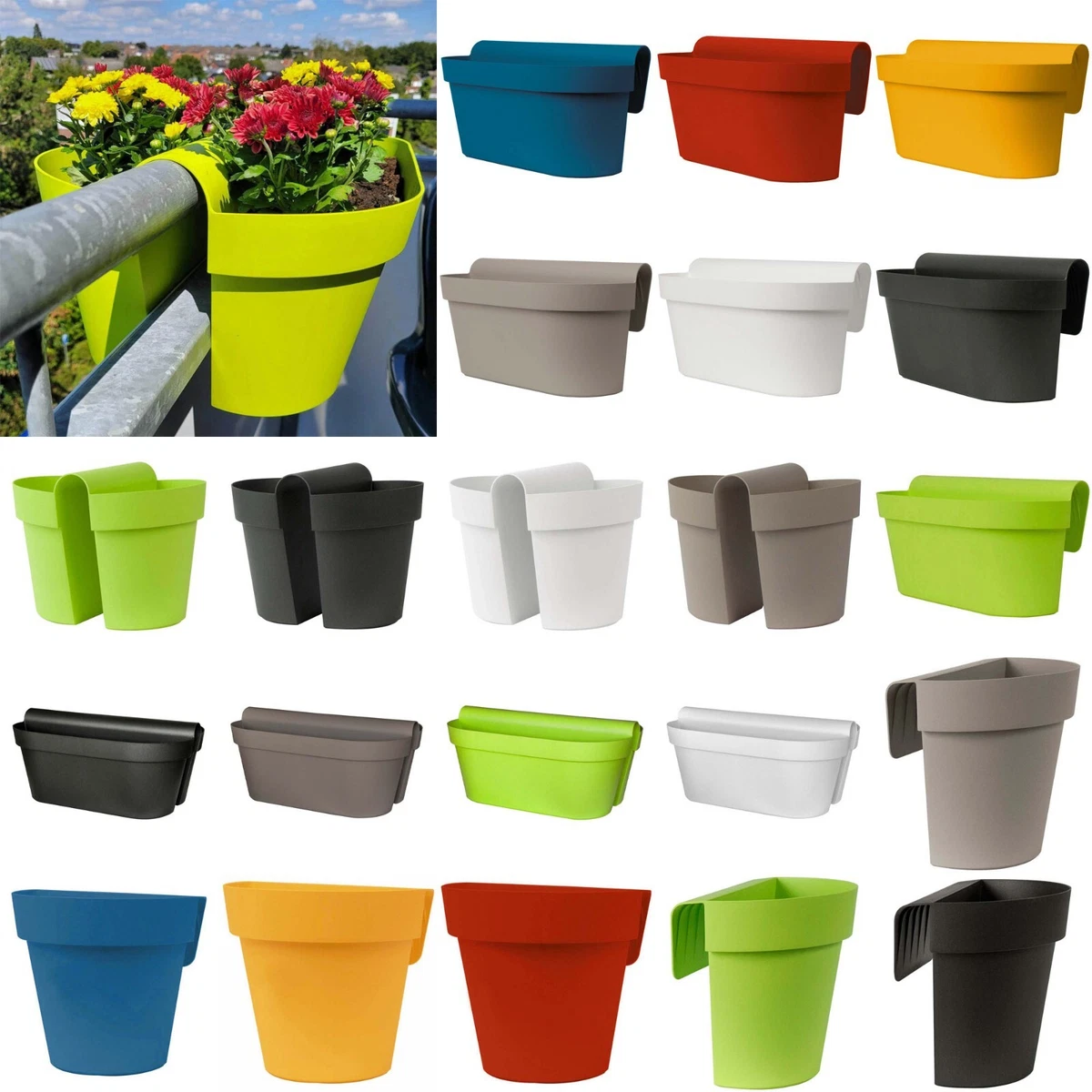 elho blumenkasten grau Elho Balkonkasten Corsica Easy balcony oval anthrazit - Auentopf kaufen