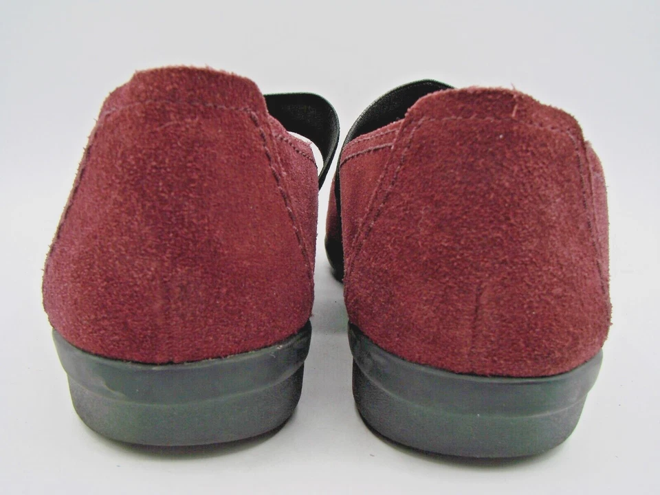 Clarks Haydn Juniper Womens 8.5W Burgundy Mary Jane Loafers Flat Shoes 26104766 - Image 3 of 4
