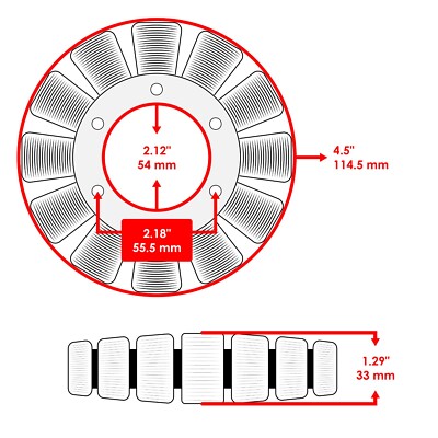 Stator & Gasket for Honda VF1100C V65 Magna 1983 1984 1985 1986 | eBay