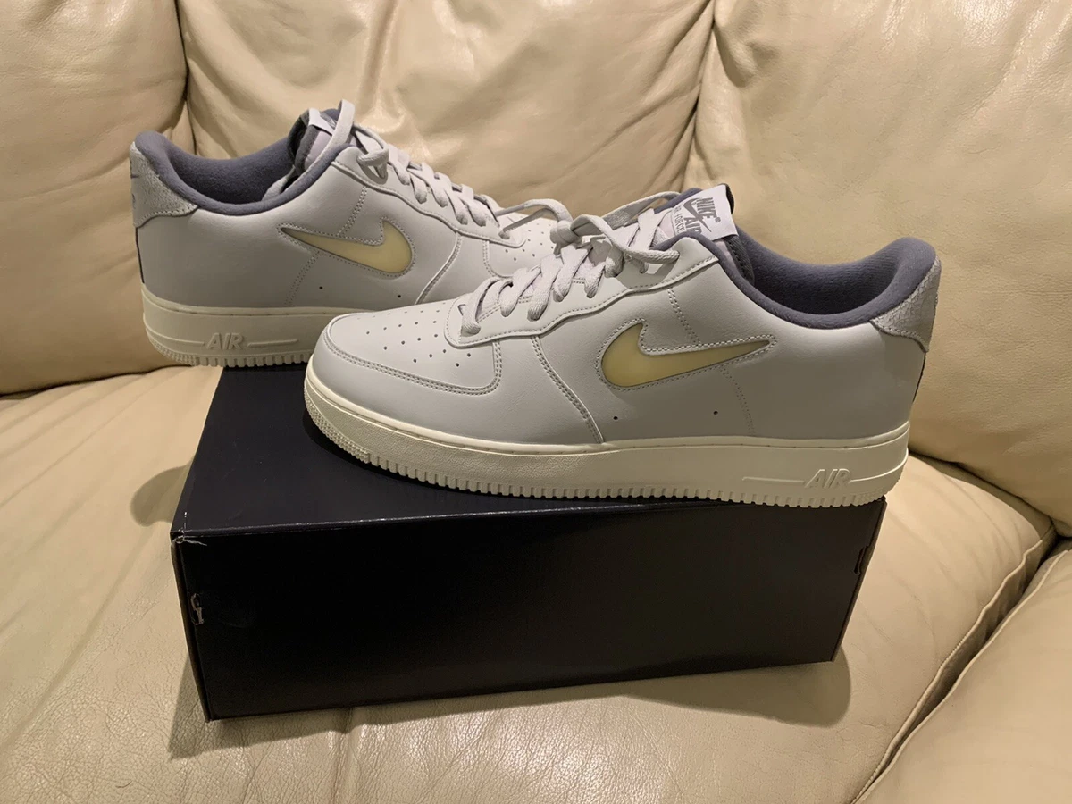 Light grey force deals 1 leather 2 trainers