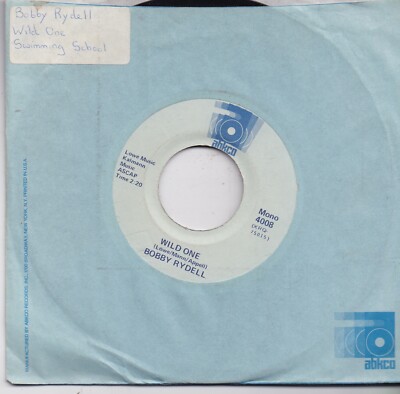Bobby Rydell-Wild One Vinyl single