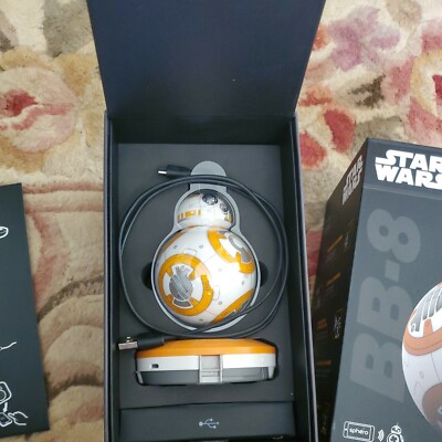 Star Wars Original BB-8 Sphero App Enabled Droid Controlled Robot Toy Adult ownd