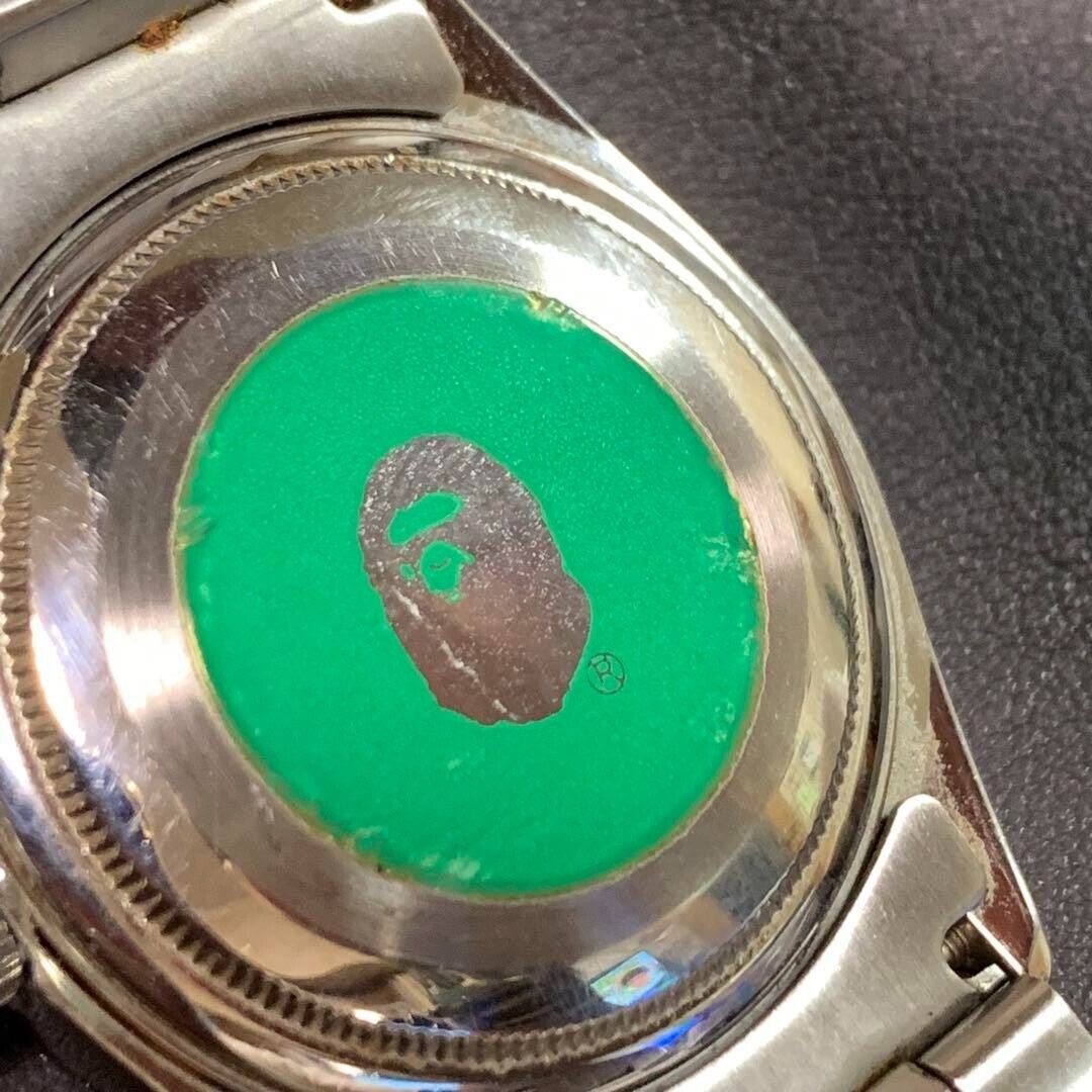 A BATHING APE TYPE 12 BAPEX Silver From Japan Watch | eBay A BATHING APE TYPE 12 BAPEX Silver From Japan Watch | eBay