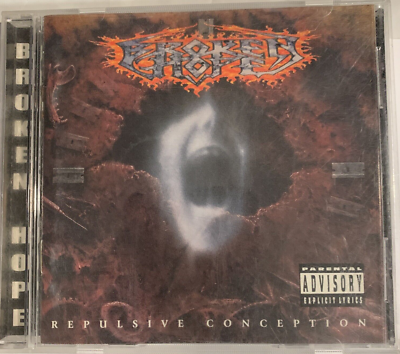 廃盤レア A HOPE FOR  here, the end CD Broken Hope – Repulsive Conception CD 1995 Metal Blade – 3984