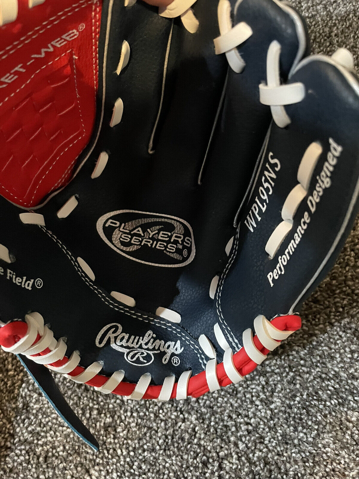 Rawlings Playmaker Series Wpl95ns Basket Web Youth T-ball Glove 