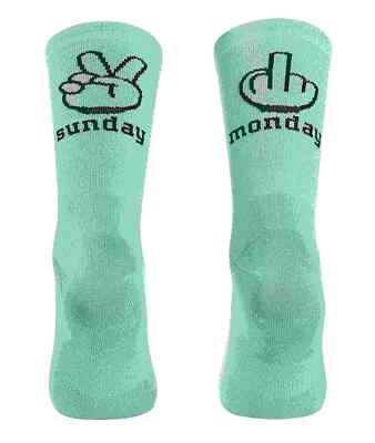 Northwave Sunday Monday Fahrrad Socken surf blau 2024