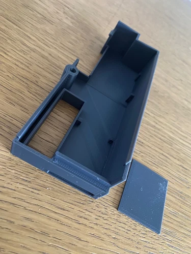 amiga cd32 cover Lid for riser kipper 2k tf328 tf330 with SD Card SLOT DARK GREY