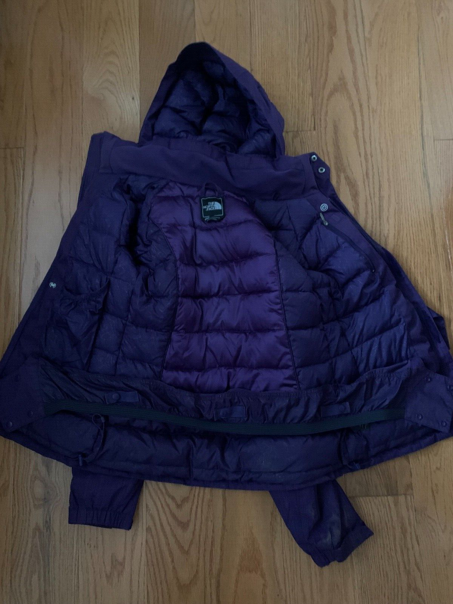 THE NORTH FACE 600 HYVENT BELTED PURPLE Down JACKET XS | eBay THE NORTH FACE 600 HYVENT BELTED PURPLE Down JACKET XS | eBay
