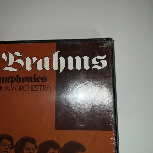 JAMES LEVINE CONDUCTS BRAHMS 4 SYMPHONIES 4 LP BOX SET RCA Red Seal (CRL4-3425) - Picture 8 of 24